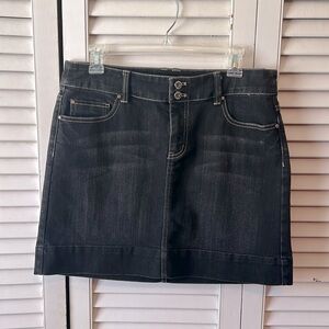 COPY - White House Black Market Black Denim Skirt